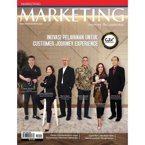 Gambar Majalah Marketing Edisi Agustus 2021 dari Majalah MARKETING Jakarta Utara Tokopedia