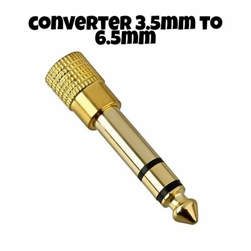 headphone jack adapter 3.5mm to 6.5mm 