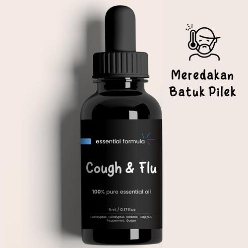 Foto Produk Essential Formula Cough & Flu Essential Oil Diffuser Humidifier - 5ml dari madaniolshop