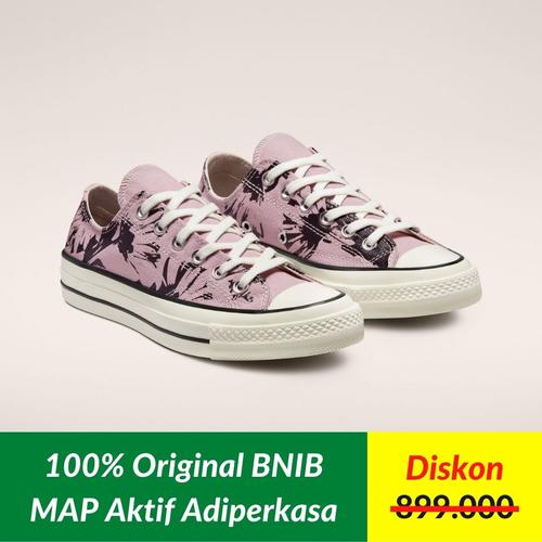 converse floral low top