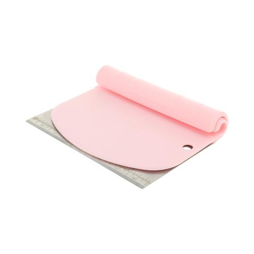 Gambar Dough Scrapper 2 in 1 Silicone Stainless Steel dari Shopnitz Jakarta Barat Tokopedia