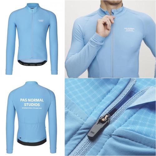 LONG SLEEVE JERSEY - Light Blue - XL 