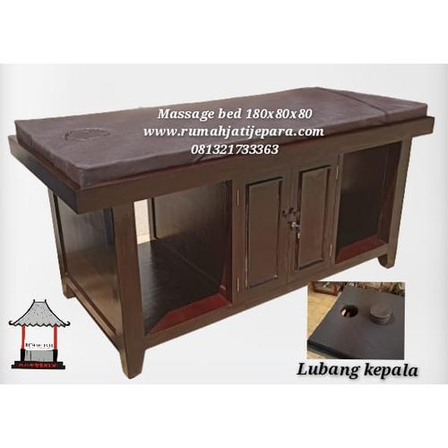 Gambar Massage Bed Ranjang pijat terapi refleksi facial 180x80x80 dari CV.Rumah Jati Jepara Kab. Jepara Tokopedia