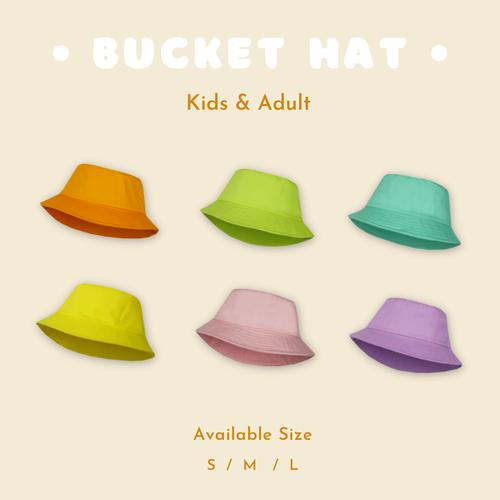 Jual Pop Kidswear Basic Bucket Hat 