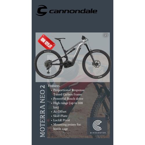 Jual SEPEDA MTB E-BIKE CANNONDALE - MOTERRA NEO CARBON 2 link 2 - Kota  Tangerang - BIKE CENTER | Tokopedia