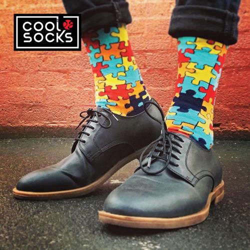 Gambar CoolDeSocks Original | Kaos Kaki Fashion - Puzzle Colorful dari CoolDeSocks Official Jakarta Barat Tokopedia