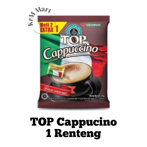 Gambar Top Cappuccino 1 renteng renceng isi 15 sachet cappucino kopi instan dari KrM Mart Kota Surabaya Tokopedia