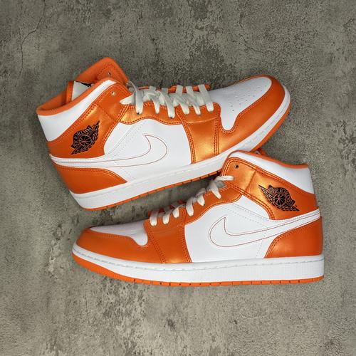 Jual Air Jordan 1 Mid Electro Orange 