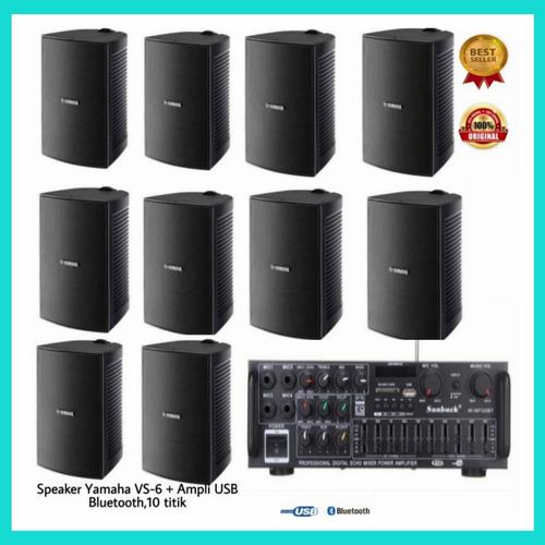 Jual Paket sound sistem Speaker 6 Inch 