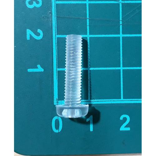 Gambar skrup baut screw plastik transparant nylon M5 x 20 mm dari SentraOnlineShop Kab. Tangerang Tokopedia