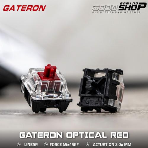 Gambar GATERON Optical MX Switch for Mechanical Gaming Keyboard - Optical Red dari Goodgamingshop Jakarta Pusat Tokopedia
