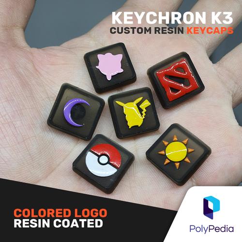 Jual Keychron K3 Keycaps Custom Resin - logo berwarna - Kab. Tangerang ...