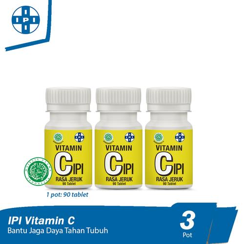 Gambar Vitamin C IPI - 1 Pot isi 90 Tablet dari Tempo Store Official Jakarta Timur Tokopedia