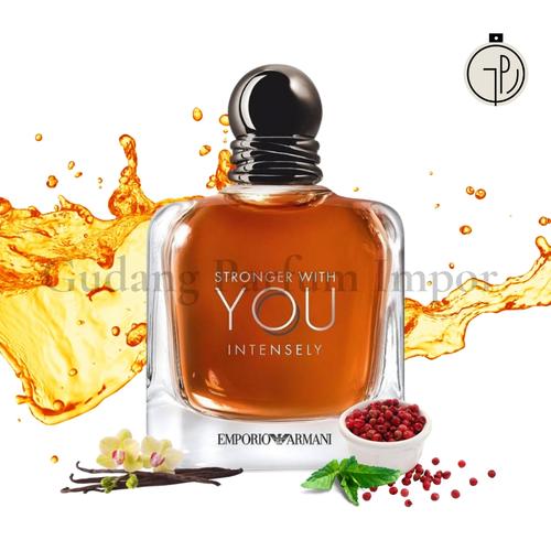 Jual Emporio Armani Stronger With You Intensely EDP 100 ml - Tester