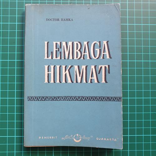 Gambar Lembaga Hikmat, Buya Hamka, Buku Antik, Cetakan Tahun 1963. dari geraibuku Kota Salatiga Tokopedia