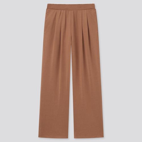 Hip Huggers Tucked Wide Slacks