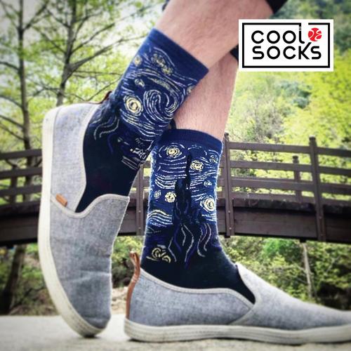 Gambar CoolDeSocks Original | Kaos Kaki Motif - Starry Night (C) dari CoolDeSocks Official Jakarta Barat Tokopedia