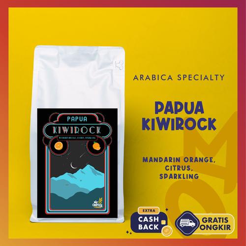 Foto Produk Kopi Arabika PAPUA KIWIROCK 500g Limited Single Origin mrocoffee - BIJI SANGRAI dari Mr. O Coffee