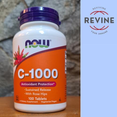 Gambar Vitamin C 1000 Mg Now Foods - 100 tablets dari Revine Store Kota Tangerang Selatan Tokopedia