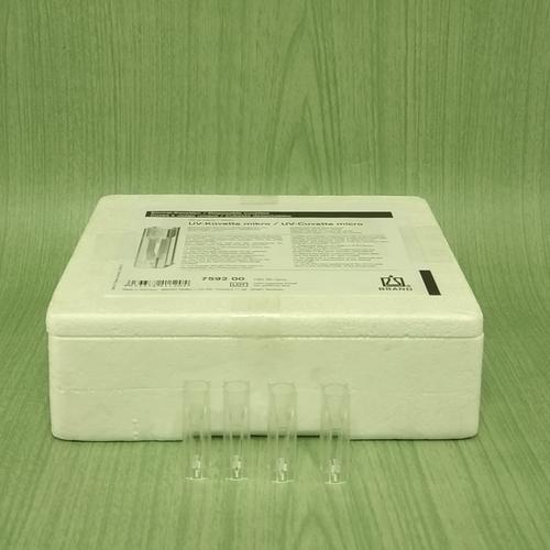 Jual KUVET UV MIKRO. 8.5mm Center Height UV Cuvette Mikro pkg/100
