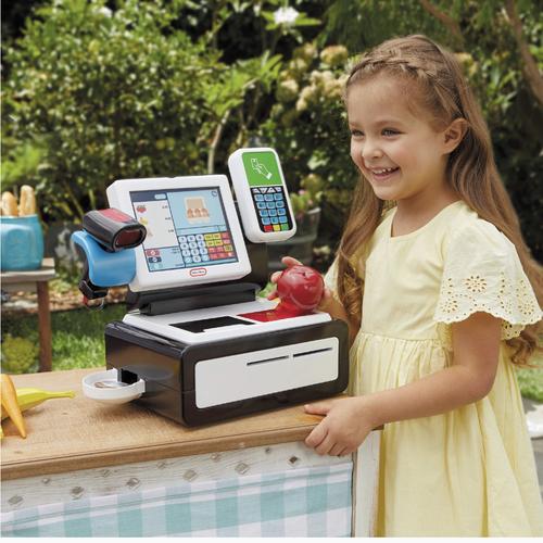 Jual Little Tikes First Self-Checkout Stand Realistic Register Kasir ...
