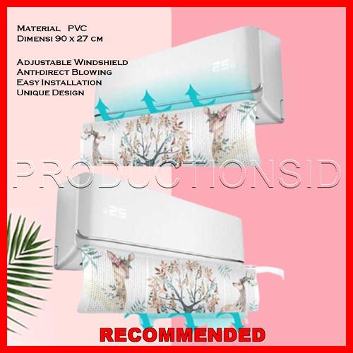 Gambar AC Reflector/reflektor angin ac/talang ac penahan angin/cover ac dari PRODUCTIONSID Jakarta Barat Tokopedia