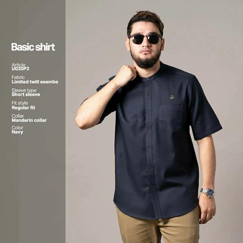 Jual NEW SHIRT BASIC U-020P SAMASE 
