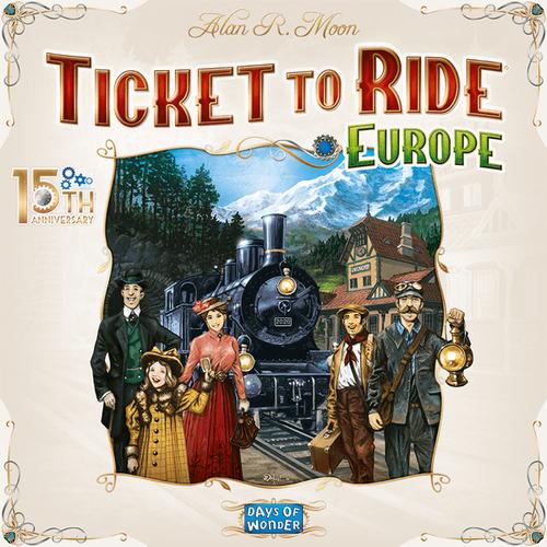 Gambar Ticket to Ride: Europe – 15th Anniversary ( Original ) Board Game dari Toko Board Game Jakarta Barat Tokopedia