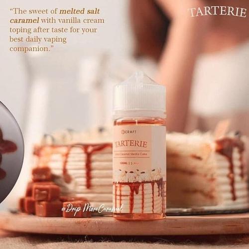 Gambar Tarterie Salted Caramel Vanilla Cake 100ml - nic6 dari VapeOi Jakarta Pusat Tokopedia