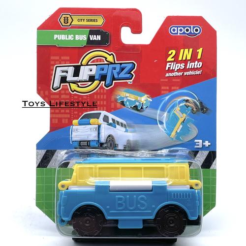 Gambar Mainan Edukasi Anak Mobil Apolo Flipprz 2 in 1 Vehicle - Public Bus Van dari Toys Lifestyle Jakarta Barat Tokopedia