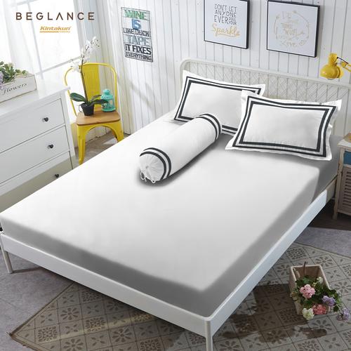 Gambar Sprei Fitted Cotton Listing Kintakun Beglance Anti Bakteri (5in1) 40cm - 160 x 200, Agha dari Kintakun Sprei Bedcover Tokopedia