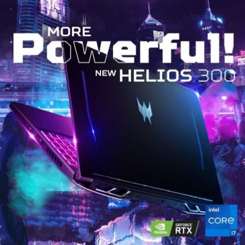 Foto Produk ACER PREDATOR HELIOS 300 PH315 54 712C i7 11800H 16GB 512GB SSD RTX307 dari Datacom Digital Pontianak