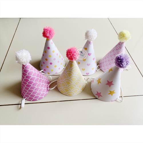 Jual Colorful Pastel Star Love Polkadot 
