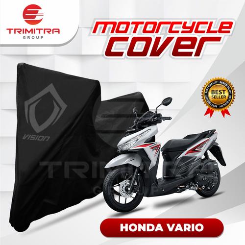 Gambar Sarung Motor Matic / Cover Penutup Tutup Motor Vario Hitam Vision - Vision Indoor dari Trimitra Group Kab. Tangerang Tokopedia