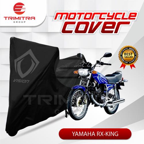 Gambar Sarung Motor RX KING/ Cover Penutup Motor Warna waterproof Merk VISION - Vision Indoor dari Trimitra Group Kab. Tangerang Tokopedia
