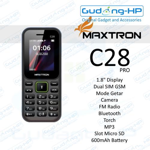 Gambar Maxtron C28 Pro Garansi Resmi - Green Blue dari Gudang-HP Jakarta Pusat Tokopedia