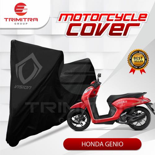Gambar Sarung Motor GENIO / Cover Penutup Motor Warna Waterproof Merk VISION - Vision Indoor dari Trimitra Group Kab. Tangerang Tokopedia