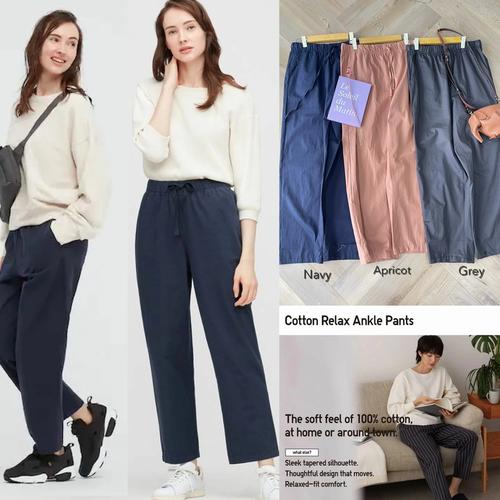 Jual Uniqlo cotton ankle pants - Kab 