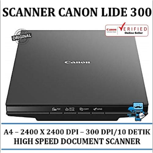 Promo Scanner Canon LiDE 300 / CanoScan LiDE 300 - Garansi resmi Cicil ...