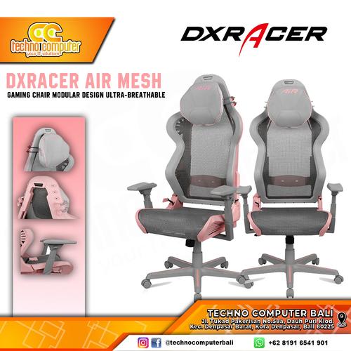 Foto Produk KURSI GAMING DXRACER AIR Gaming Chair Module Design Breathable Mesh - Merah Muda dari Techno Computer Bali