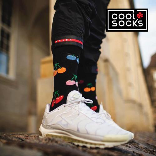 Gambar CoolDeSocks Original | Kaos Kaki Fashion - Colorful Cherries (L) dari CoolDeSocks Official Jakarta Barat Tokopedia