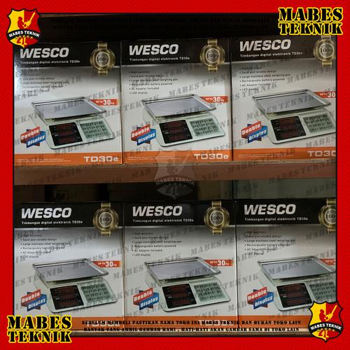 Jual WESCO TD 30 E / TD30 - TIMBANGAN DIGITAL DAPUR / BUAH / LAUNDRY ...