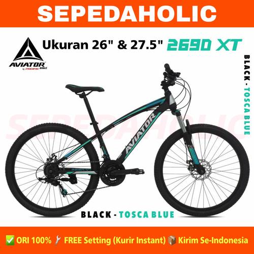 Jual Sepeda Gunung Mtb Aviator 2690 Xt Ukuran 26 27 5 Inch 24 Speed
