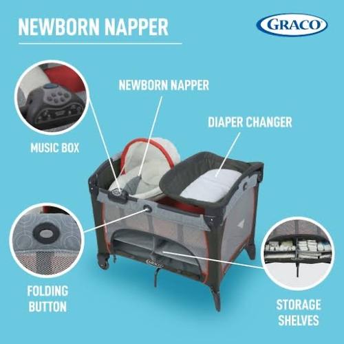 Jual Graco Pack N Play with Newborn Napper DLX / Box Tempat Tidur Bayi
