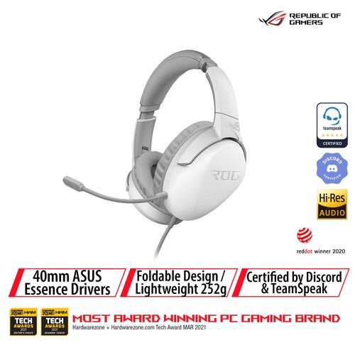 Jual ASUS ROG Strix Go Core Moonlight White gaming headset - Jakarta Utara  - ROG Flagship Store | Tokopedia