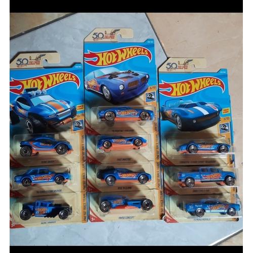 Hot Wheels 50th Blue Race Team di Podo_moro Tokopedia