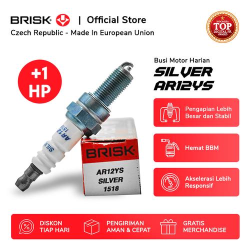 Gambar Busi Motor BRISK Silver AR12YS dari PT Brisk Busi Indonesia Jakarta Utara Tokopedia