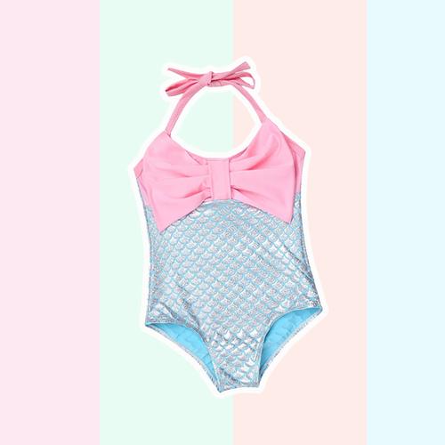 Gambar Mermaid Bow Swimwear / Baju Renang Bayi - 2-4 Tahun dari Abby Baby Jakarta Utara Tokopedia
