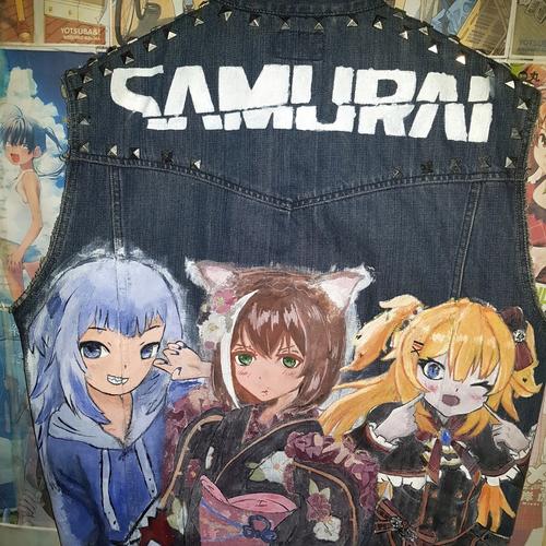 Jual Vest/rompi jaket jeans costum 