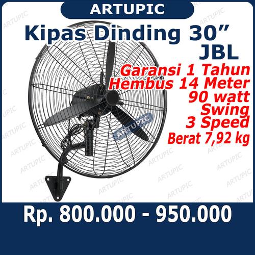 Foto Produk Kipas Angin Wall Fan 30 inch merk JBL Dinding Kandang Ayam Gudang dari ArtupicPeralatanPeternak